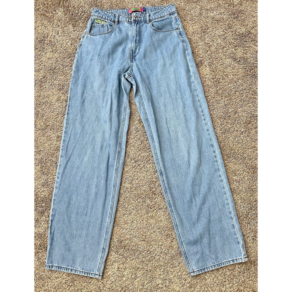 Empyre Relax Womens Blue Denim Baggy Jeans Size 6
